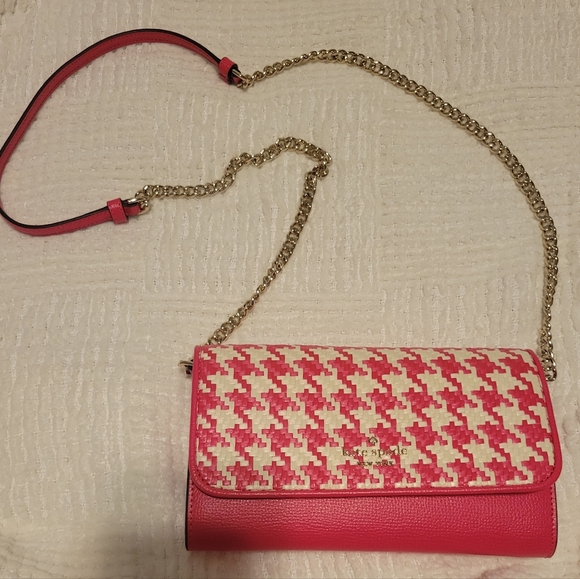 Kate Spade Pink Wallet on Chain - Picture 5 of 7